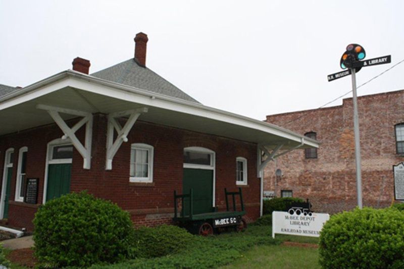 McBee Depot Library and Railroad Museum
