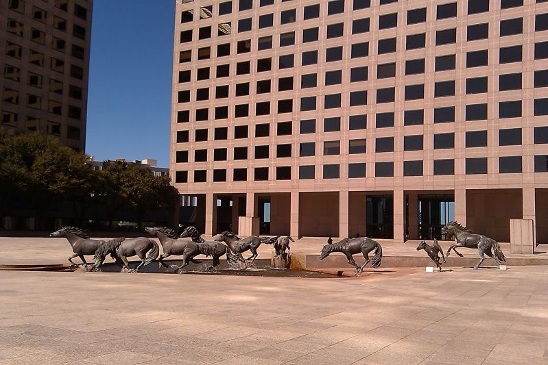 Mustangs of Las Colinas