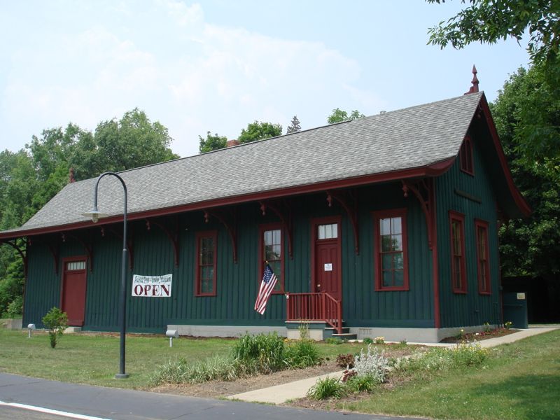 Painted Post-Erwin Museum at the Depot