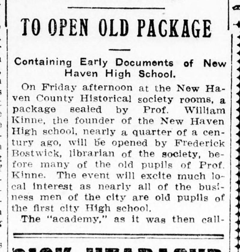 New Haven Museum and Historical Society