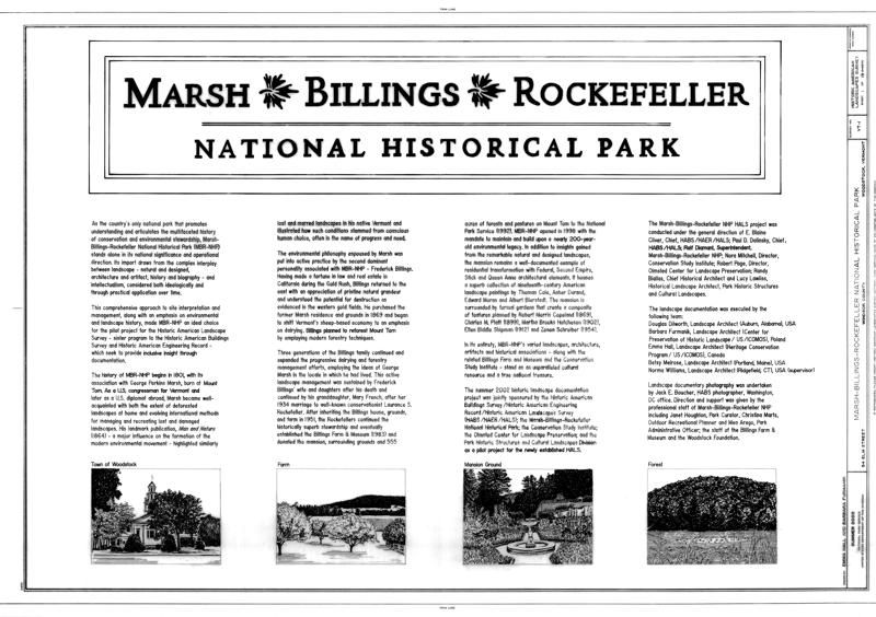 Marsh-Billings-Rockefeller National Historical Park