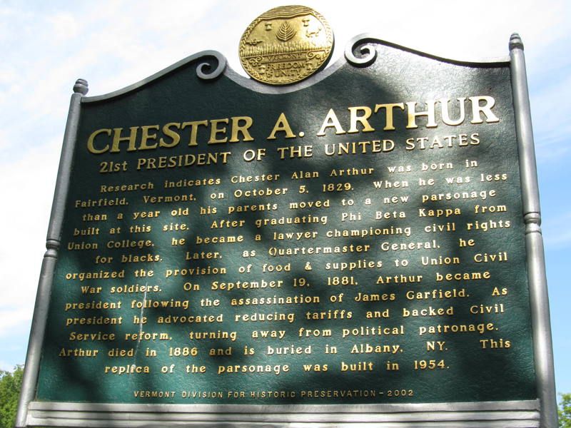 President Chester A. Arthur State Historic Site