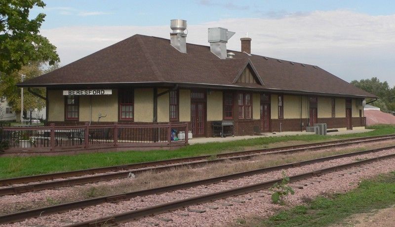 Historic Chicago & Northwestern Railroad Depot