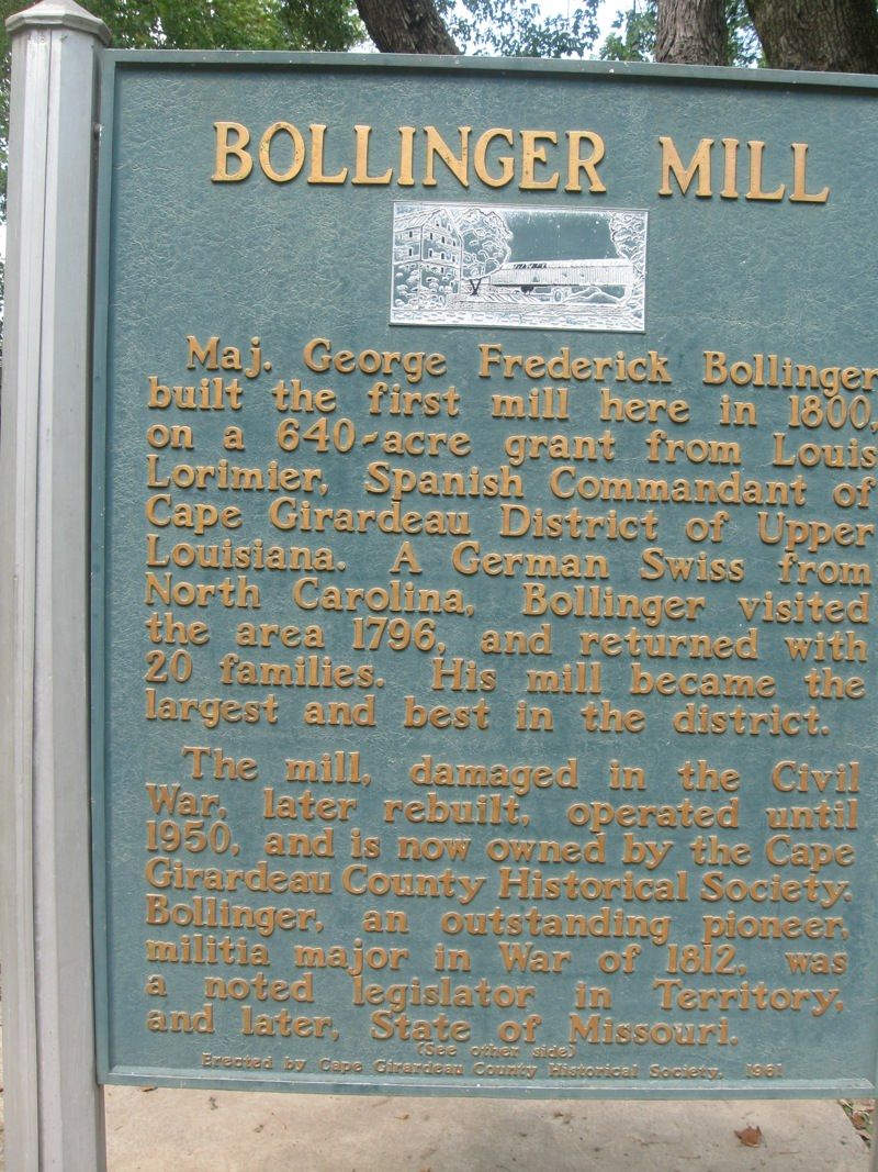 Bollinger Mill State Historic Site