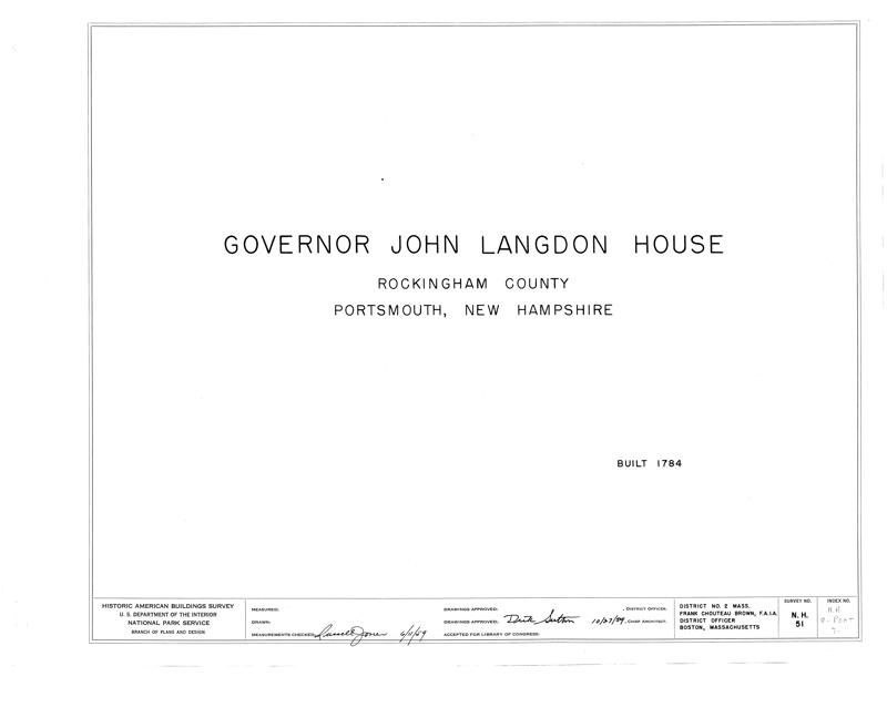 Governor John Langdon House