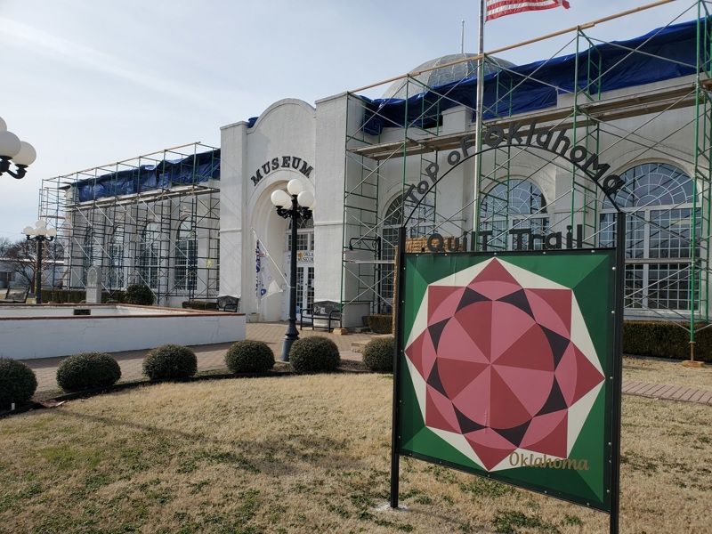 Top of Oklahoma Historical Society Museum